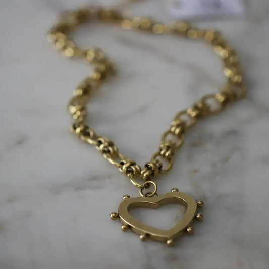Bold Heartbeat Necklace