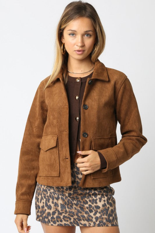 Salma Suede Jacket