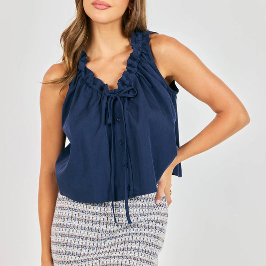 Hometown Gathered Top