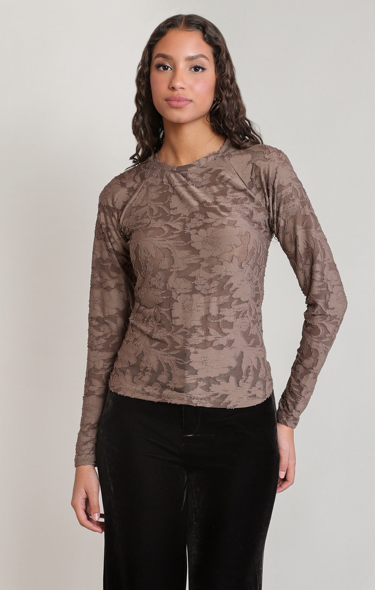 Floral Long Sleeve Tee