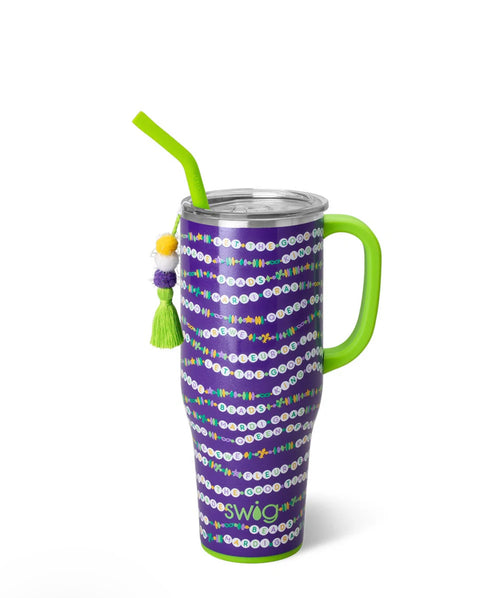 Mardi Gras Mega Mug 30oz