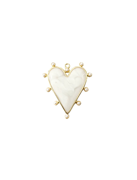 Scarf Necklace - Barry Heart