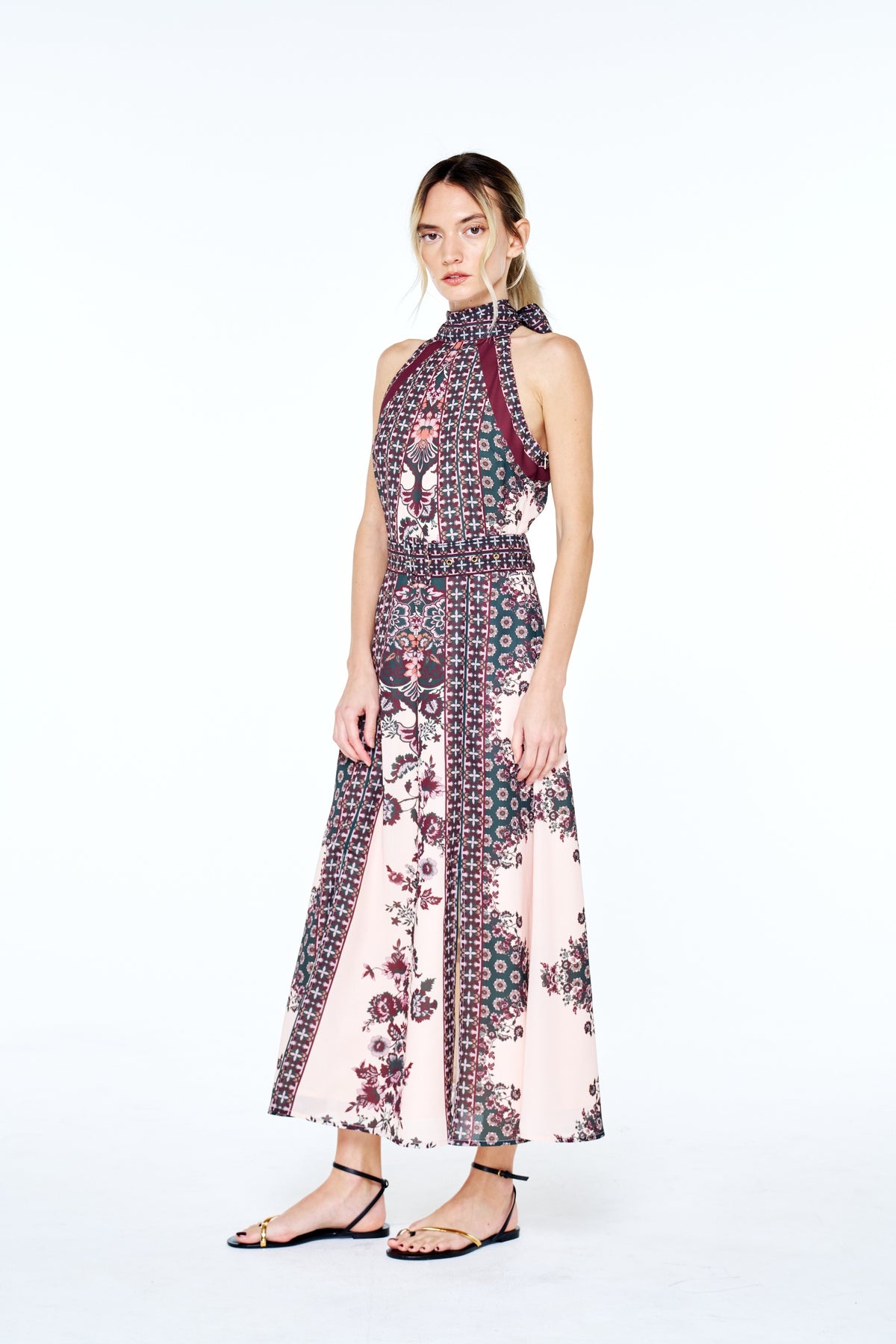 Peta Print Maxi Dress