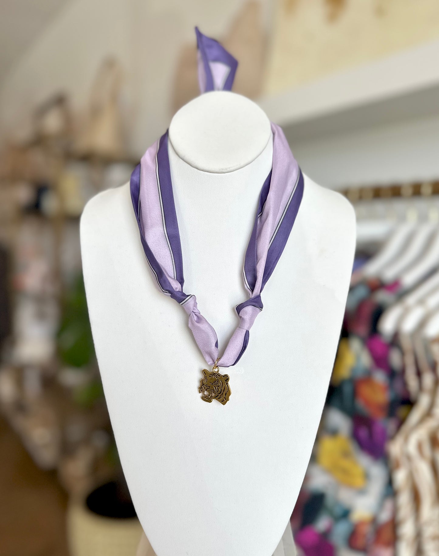 Game Day Scarf Necklaces