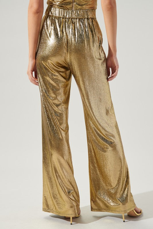 Liquid Gold Primadonna Wide Leg Pants