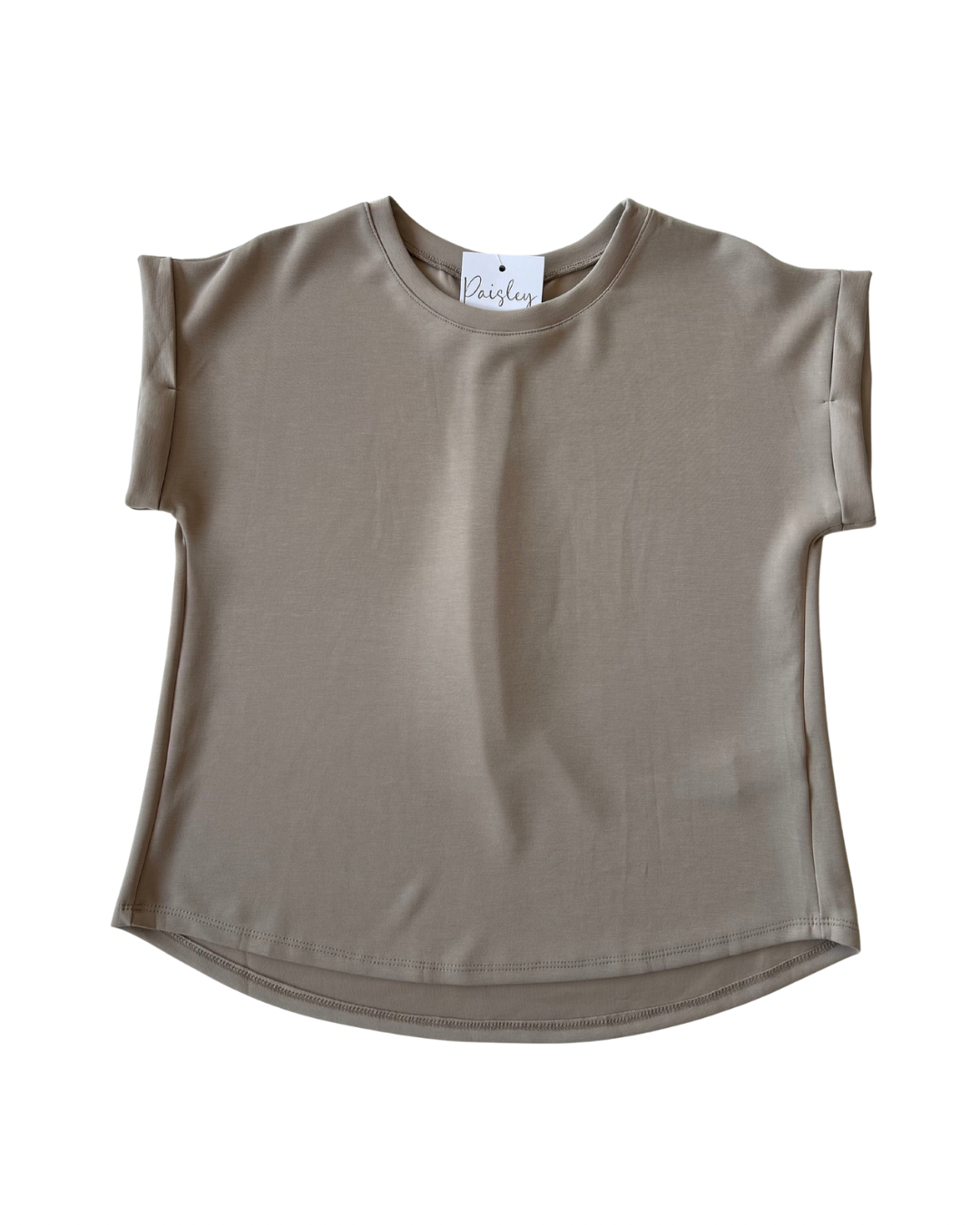 Scuba Cuffed Sleeve Top