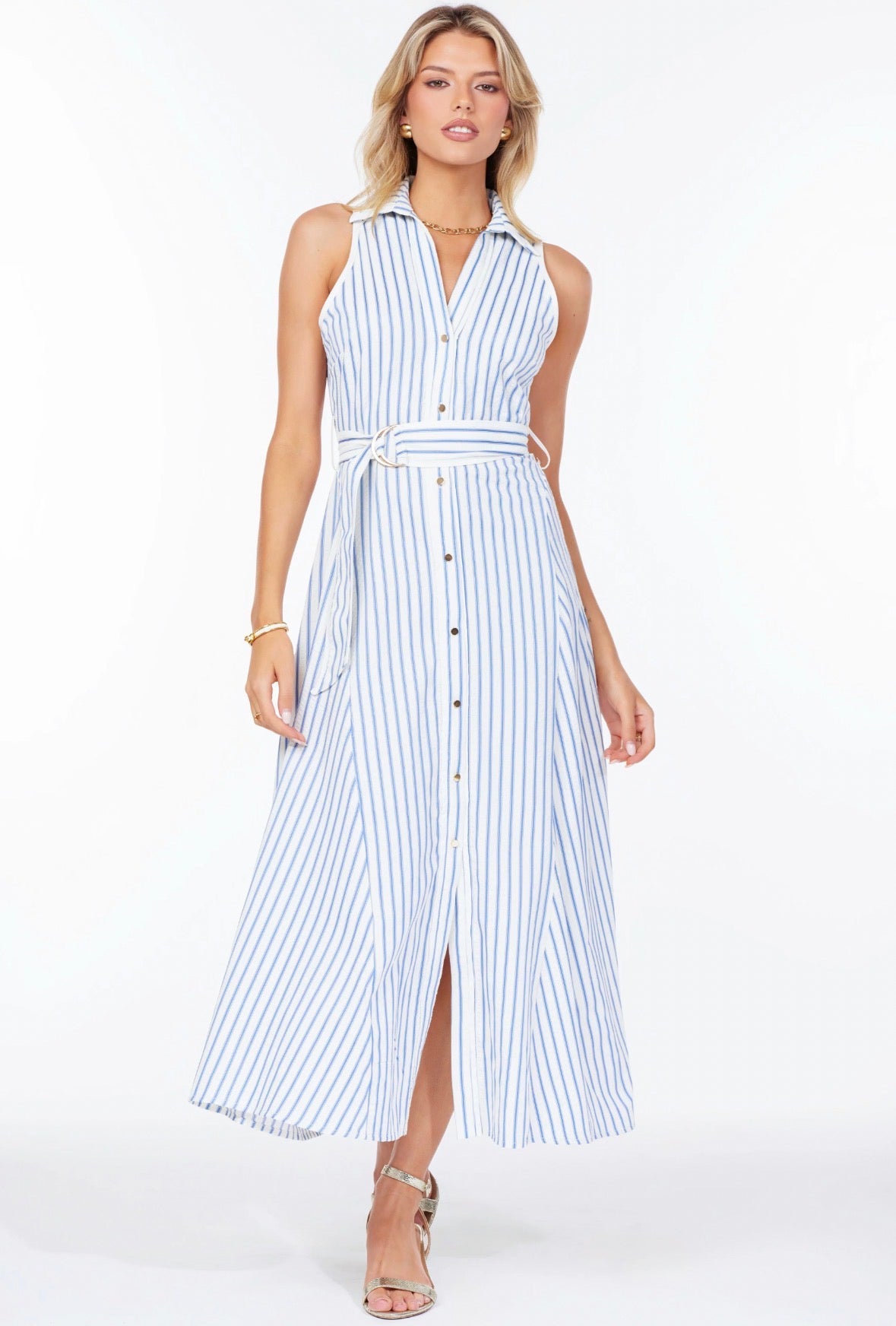 Verona Button Front Dress