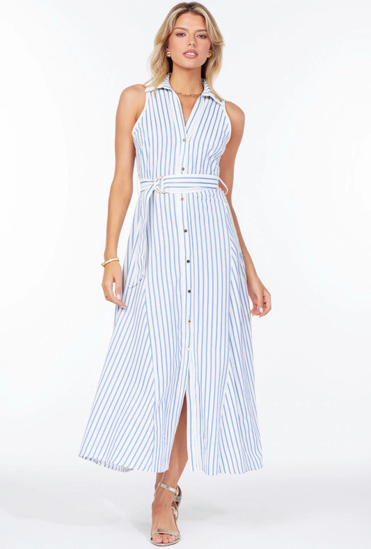 Verona Button Front Dress