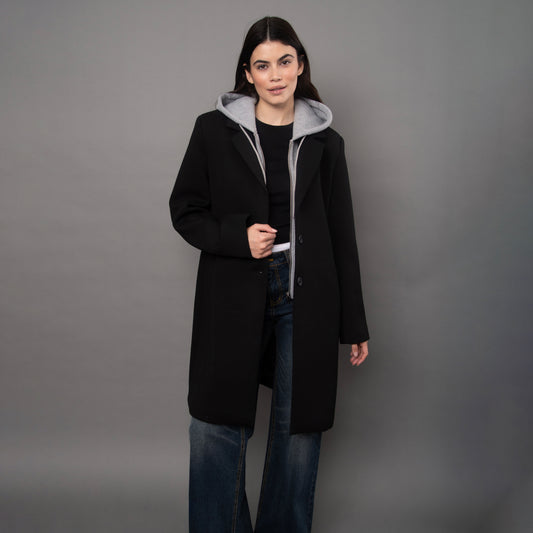 Despina Scuba Layered Jacket