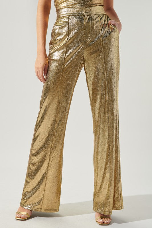 Liquid Gold Primadonna Wide Leg Pants