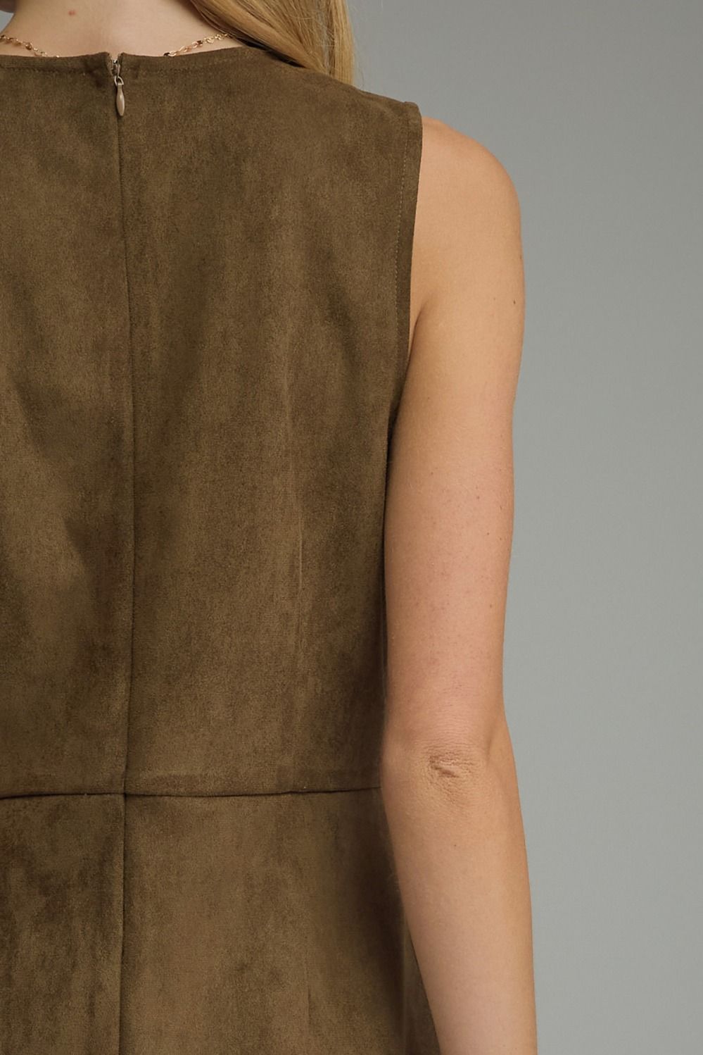 Churchill Suede Dress