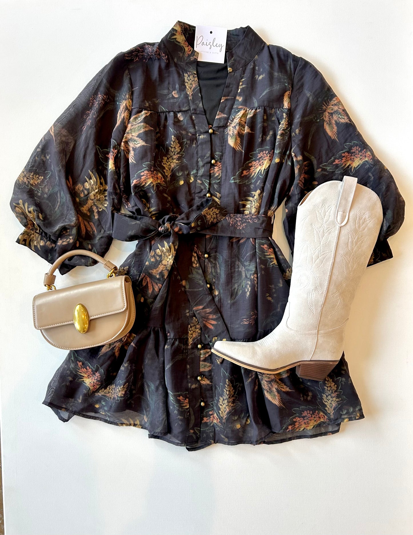 Step Into Fall Dress