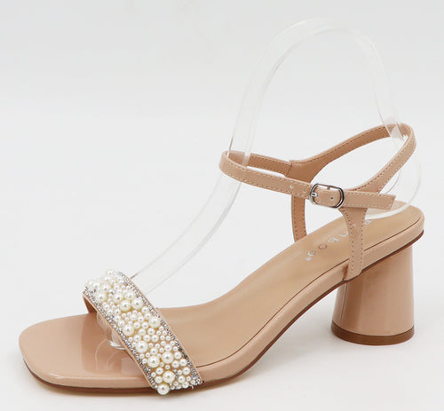 Pearl & Rhinestone Heel