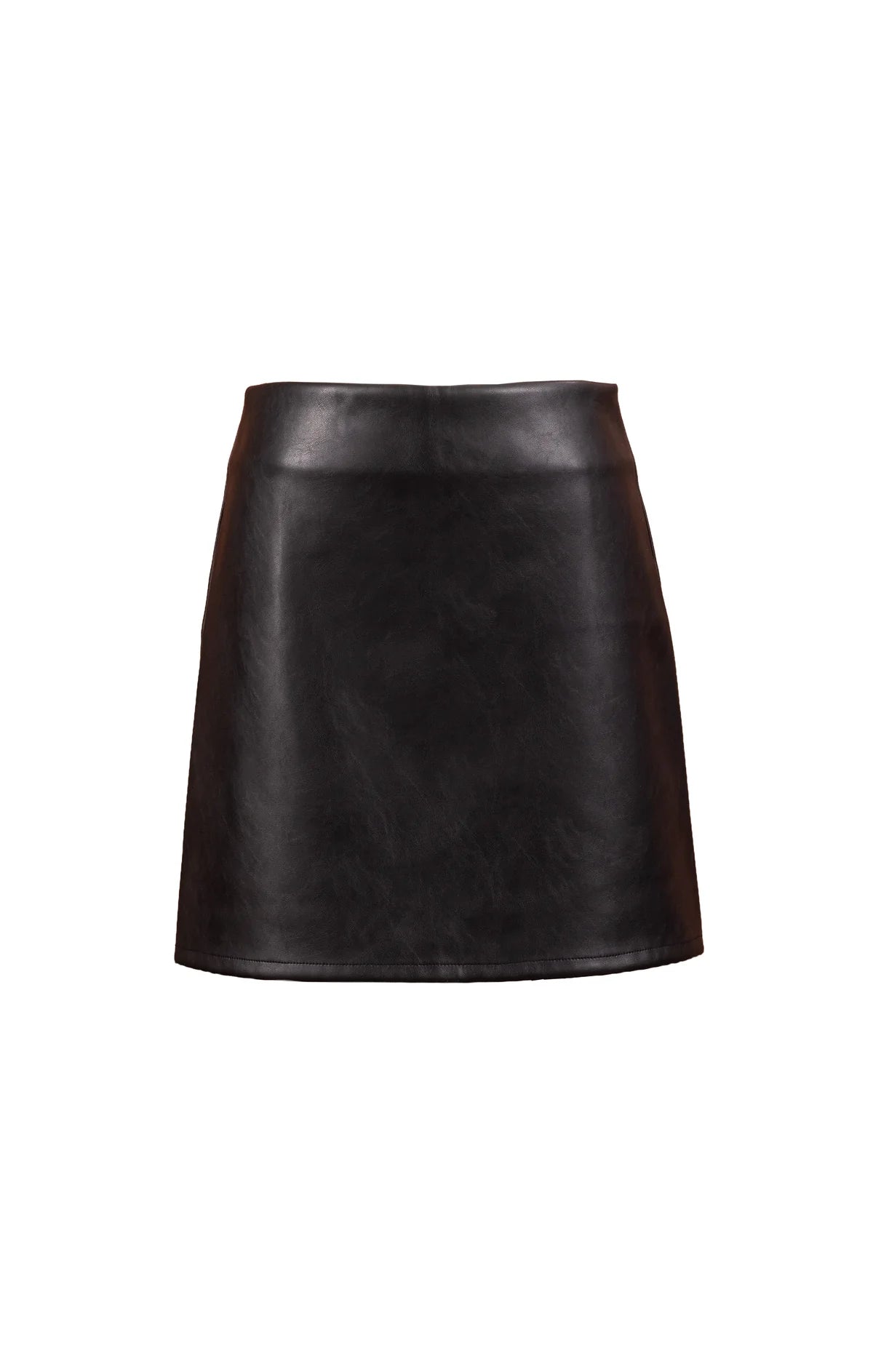 Academy Vegan Leather Mini Skirt