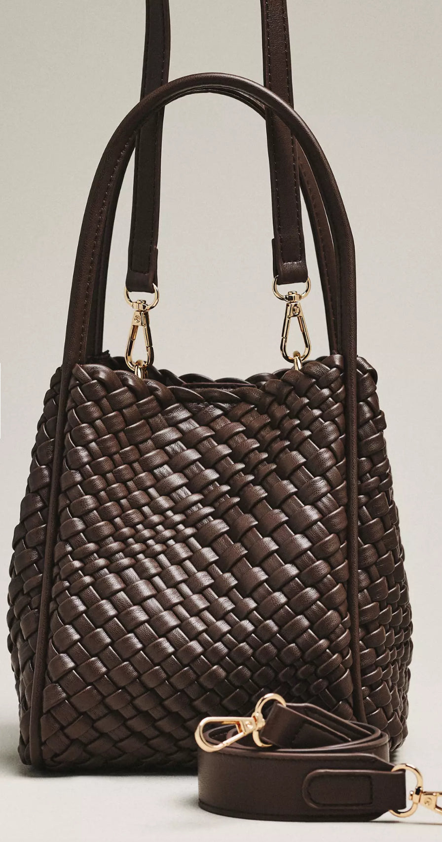 Hollace Woven Mini Tote