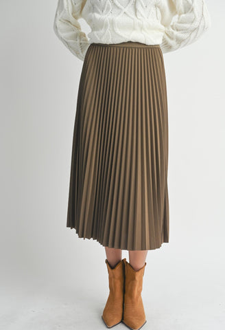 Sarai Pleated Skirt