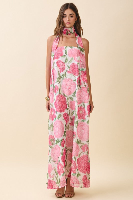 Meredith Floral Maxi Dress