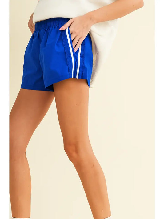 Sideline Shorts in Royal