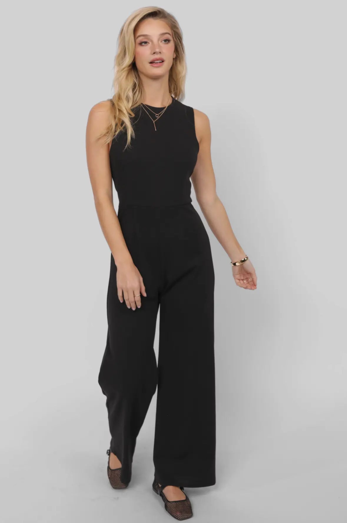 Think Poetic Stretch Mod Jumpsuit
