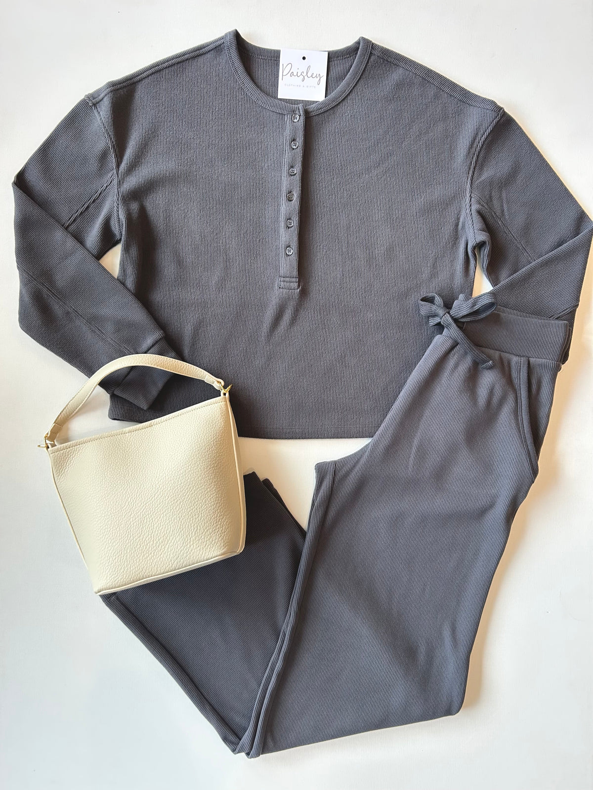 Philo Waffle Drawstring Pants