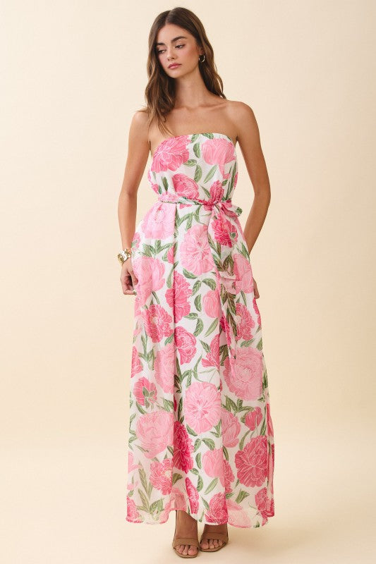 Meredith Floral Maxi Dress