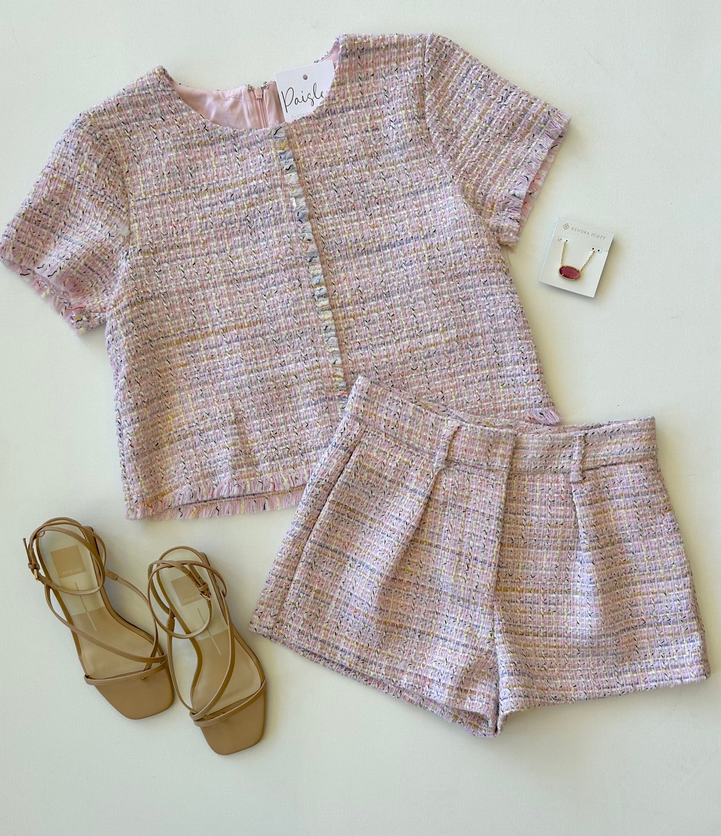 Minette Tweed Shorts