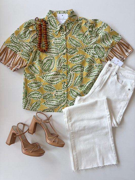 Olive Canopy Top