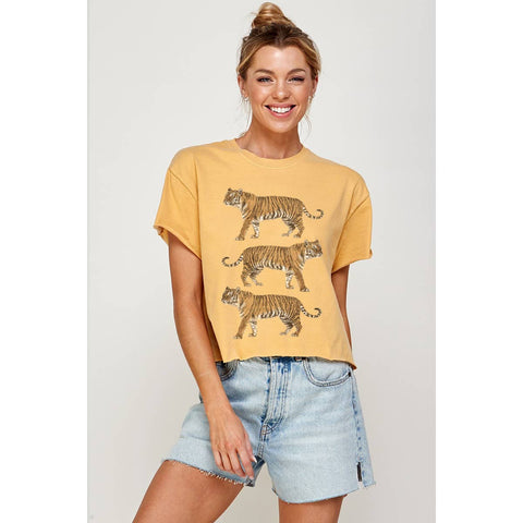 Wolves Boxy Tee