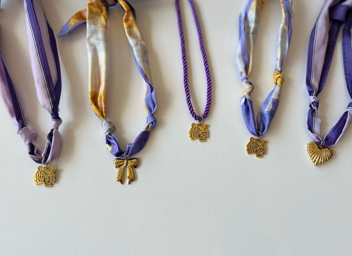 Game Day Scarf Necklaces