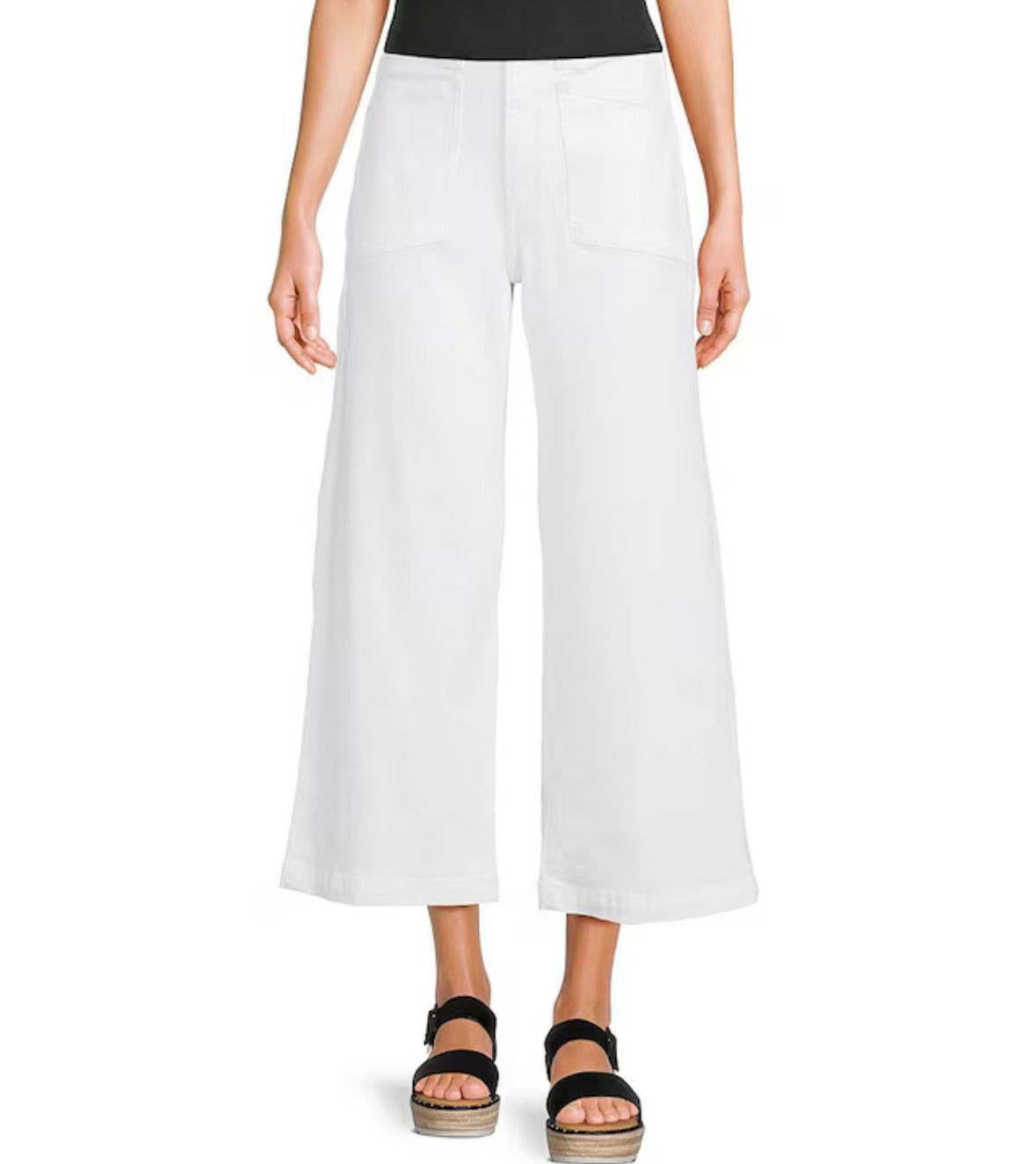 Valley Girl Patch Pocket Jean in Lamb