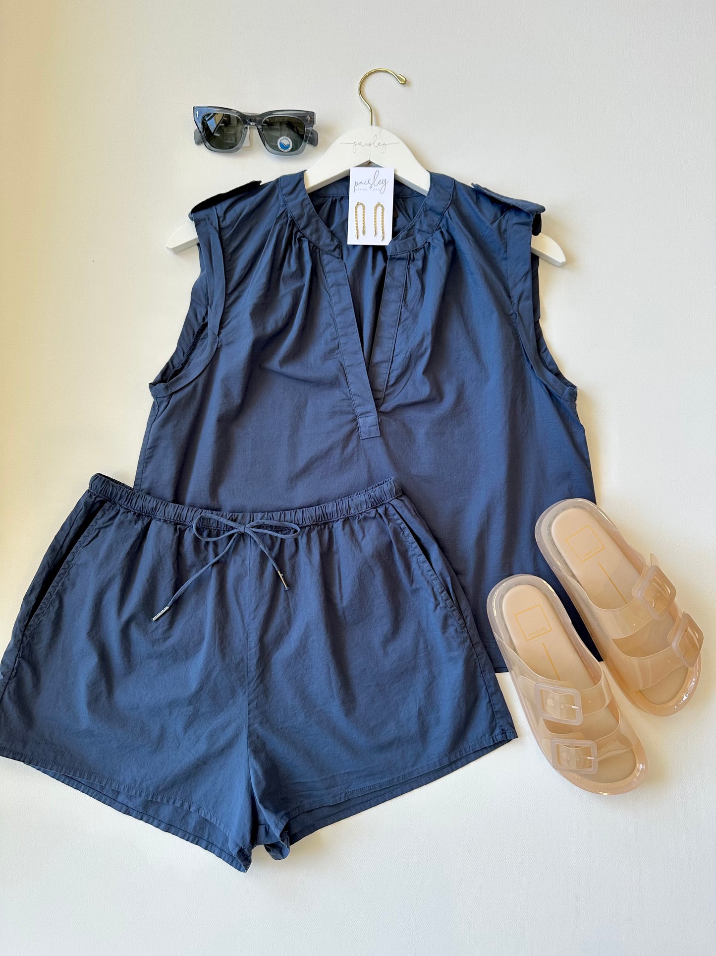 Pacific Blue Waistband Short
