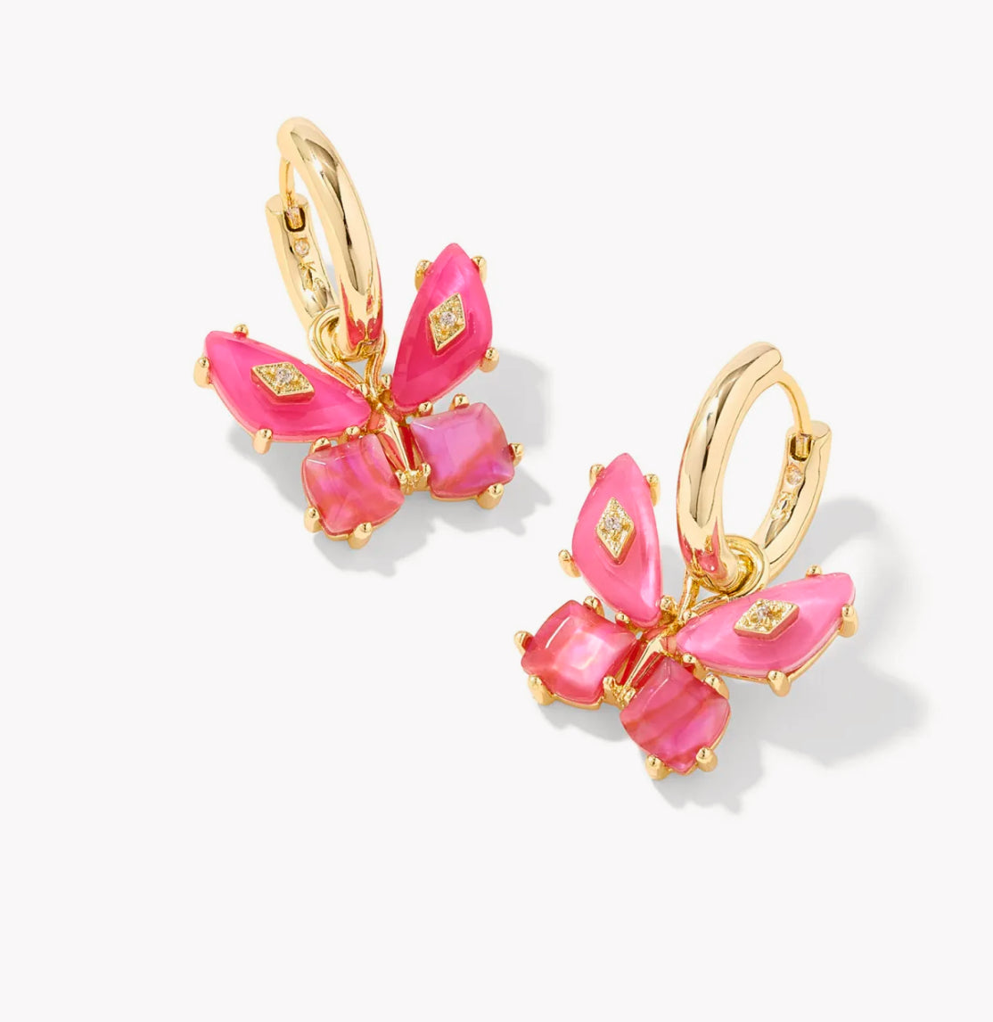 Bianca Butterfly Huggie Earring