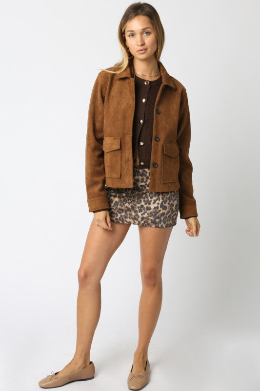 Salma Suede Jacket