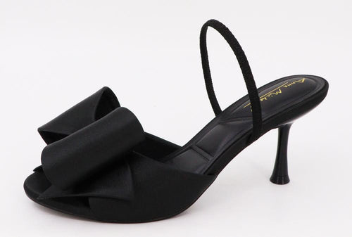 Bow Heel in Black