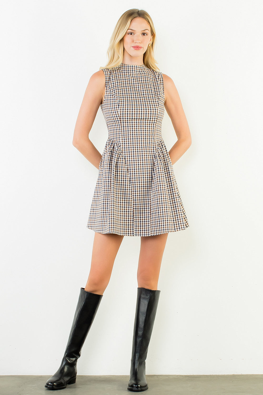 Gracie Gingham Dress