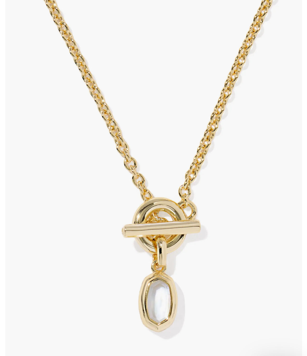 Mini Elisa Toggle Pendant Necklace