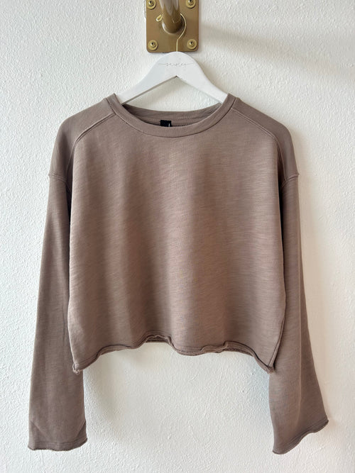 Hazelnut Pullover Sweatshirt