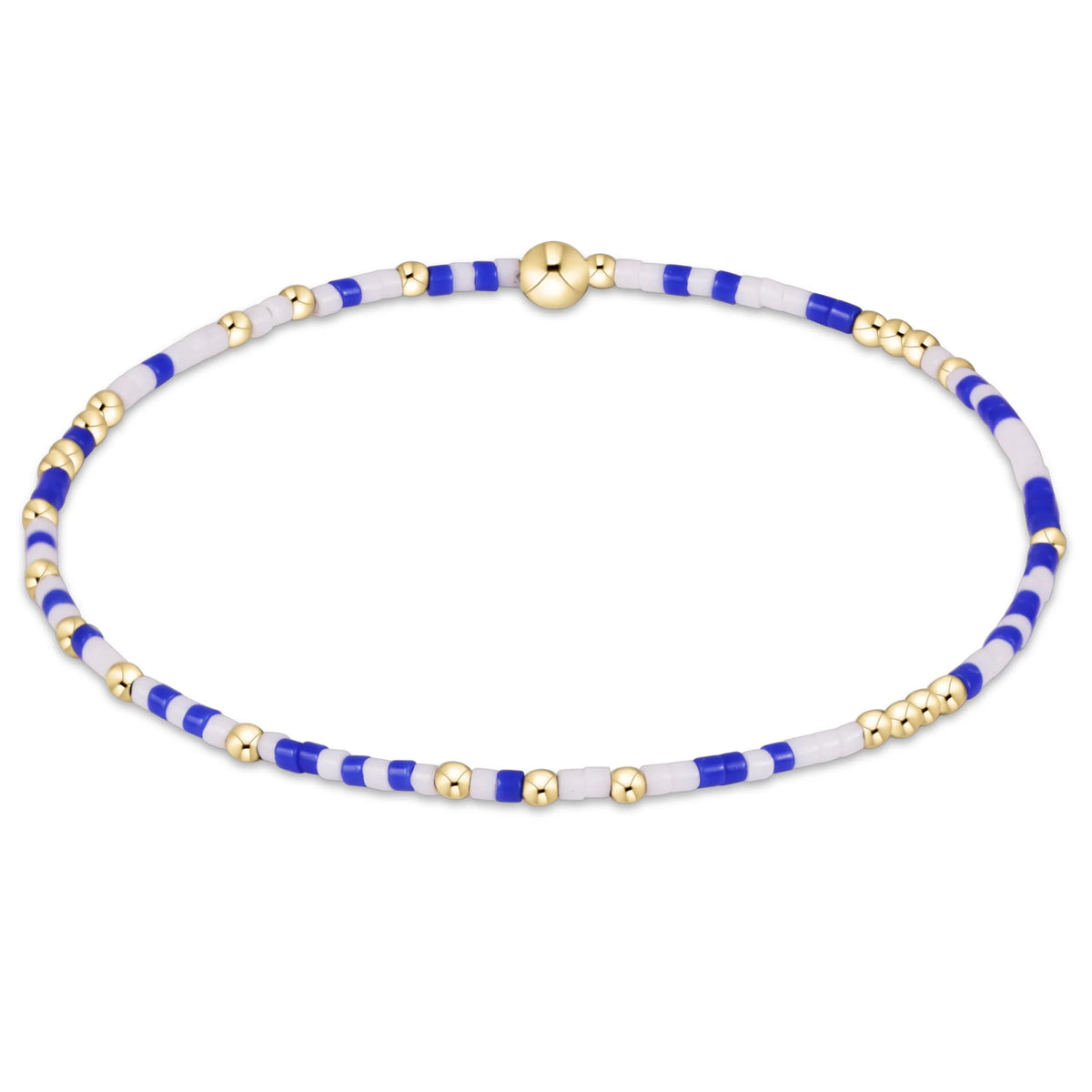 gameday hope unwritten bracelet - blue-white - e.newton