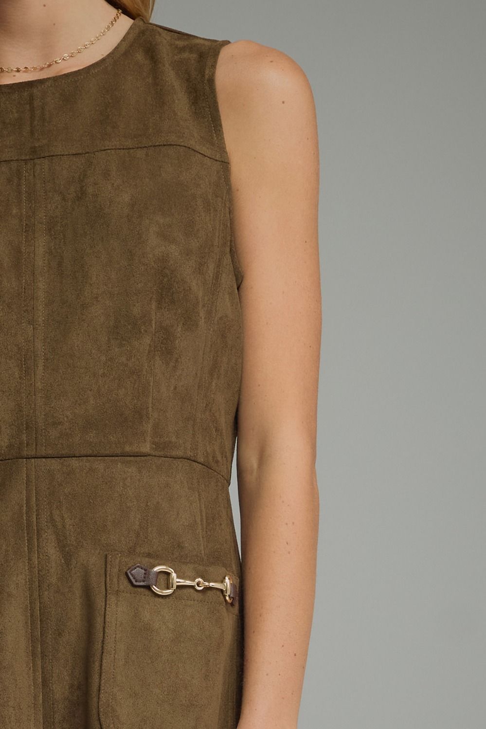 Churchill Suede Dress