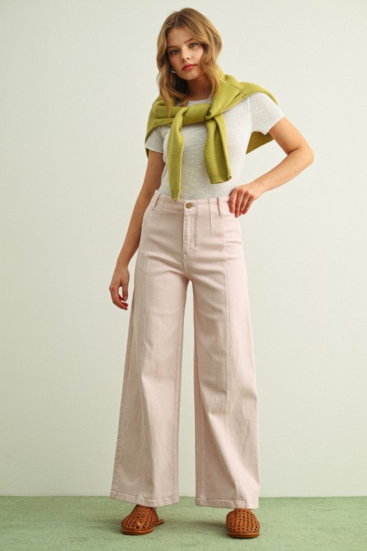 Strawberry Shake Wide Leg Pant