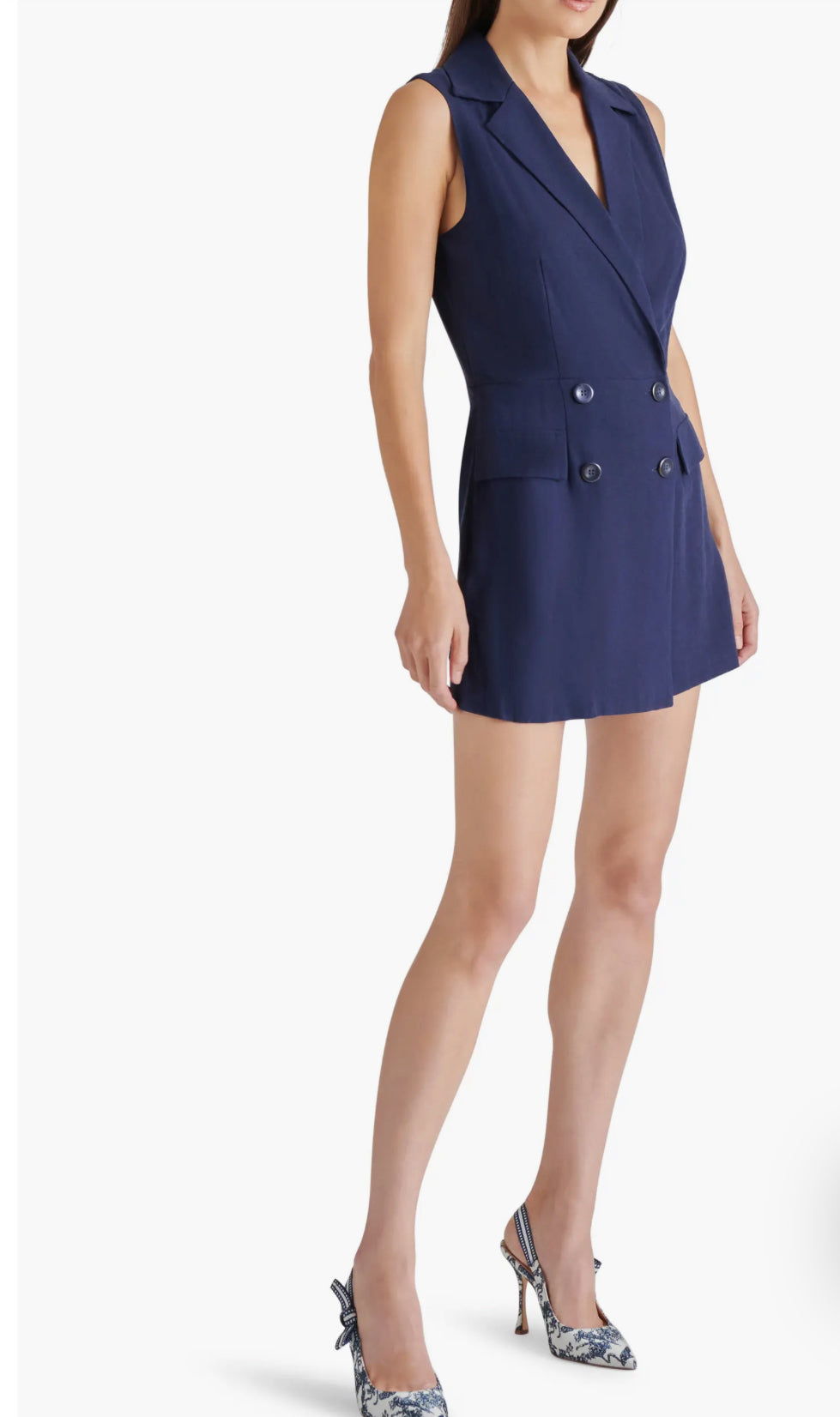 Paris Romper in Navy