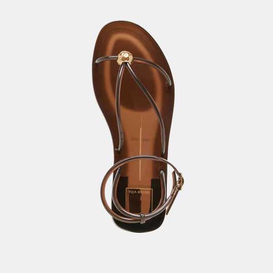 Kenley Vinyl Chocolate Jelly Sandal