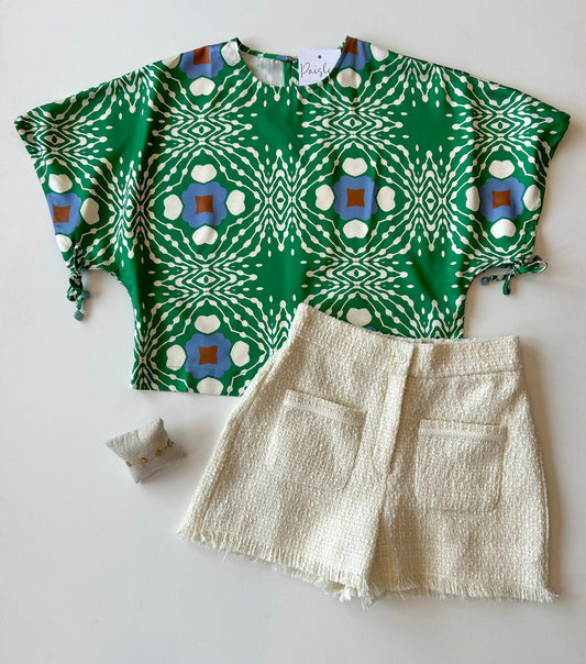 Brigette Geo Blouse