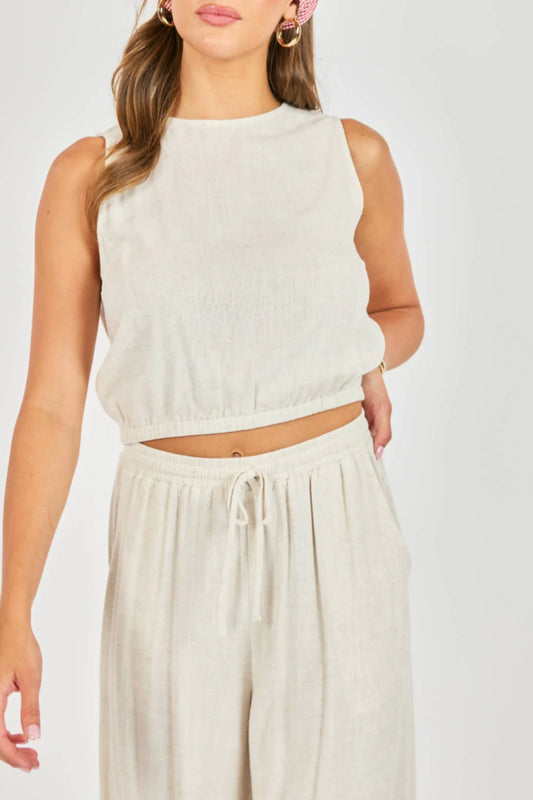 Sugarloaf Elastic Hem Top