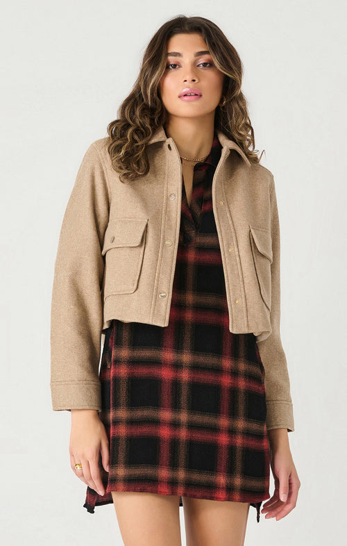 Cropped Utility Jacket