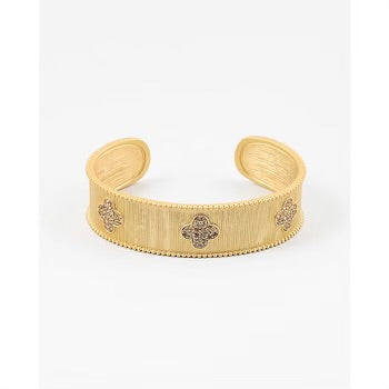 Matte Gold Cuff Bracelet