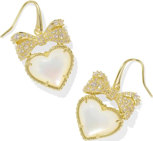 Haisley Heart Drop Earring