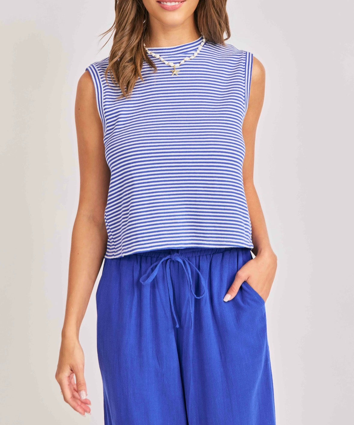 Palma Wrap Back Top