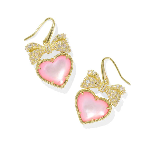 Haisley Heart Drop Earring