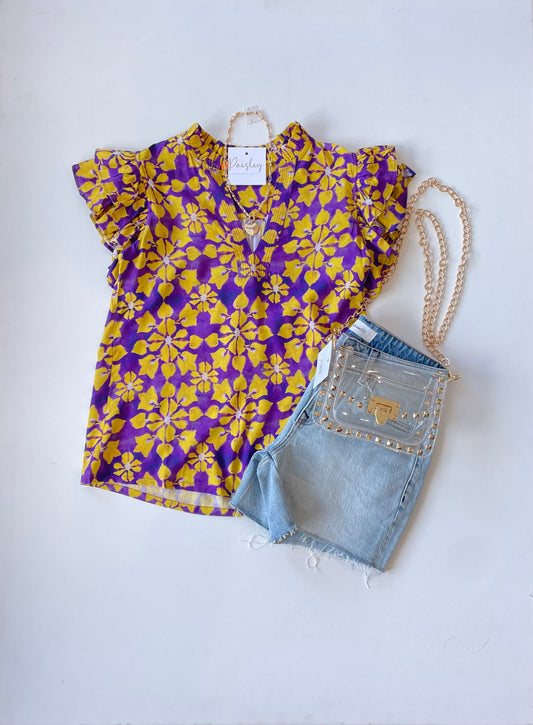 Delilah Gameday Top